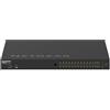 Netgear Switch di rete 24 porte AV SERIE M4250 Multi Managed PoE+ Black