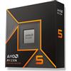 AMD Processore AM5 Ryzen 5 9600X 3.9 GHz 6 Core 12 Threads fino a 5.4 GHz