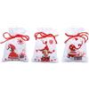 VERVACO Kit Punto Croce Contato GNOMI DI NATALE SET DA 3 Sacchetti Bomboniere Da Ricamare Punto Croce ca. 8 x 12 cm Set Fai Da Te Creativo Adulti Ricamo Casa Decorazioni Per Lavoretti Creativi