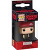 Funko Pop! Keychain: Stranger Things - Robin- Mini Figura in Vinile da Collezione Novità Portachiavi - Riempitivi per Calze - Idea Regalo - Merchandising Ufficiale - TV Fans - Minifigure
