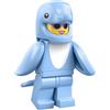 BRICK Flip Costume da Delfino Lego - Mini Personaggi Serie 28 Animali, Mini Figura Singola (Lego 71051)