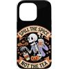 Pumpkin Spice Skeleton Fall Skeleton Tre Versa la spezia e non il tè Pumpkin Spice Skeleton Custodia per iPhone 13 Pro