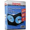Hama Custodia Slim per 2 DVD, Confezione da 10, colore: Nero