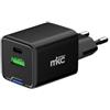 MKC Caricatore iphone 20W MKC Usb-c e Usb-a, Alimentatore usb c compatto per Tablet, ipad e smartphone, caricatore rapido usb c Power Delivery Caricatore multiplo con protezione sovraccarico