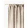 Westwing Collection Set di 2 tende semitrasparenti con orlo a tunnel Harmony, larg. 140 cm -