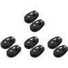 2 Pcs Kit Stabilizzatore Per Kayak Puleggia Della Corda Di Ancoraggio Cavi