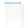 Netuno 500 buste a sacco bianche formato C5 16,2 x 22,9 cm 90g buste commerciali bianco con stampa interna blu senza finestra con strip adesivo per corrispondenza aziendale lettere documenti