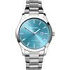 Sekonda Taylor - Orologio da donna al quarzo da 34 mm con display analogico della data e cinturino in acciaio inossidabile argentato
