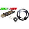 AFAM KIT TRASMISSIONE CATENA-CORONA-PIGNONE YAMAHA XT E 600 2000 2001 2002 2003