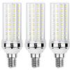 SAUGLAE Lampadine a LED da 20W, 150W Lampadine a Incandescenza Equivalenti, Bianco Caldo 3000K, 2300Lm, E14 Vite Piccola Edison, 3 Pezzi