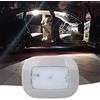 KaiDengZhe Luci da tetto a soffitto per auto Luci a cupola magnetiche con USB universale 10 LED ricaricabili per interni ed esterni di auto, barca, rimorchio, camper, camion