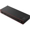 Lenovo Docking Station Lenovo ThinkPad Usb4 Smart 5500 Cablato 2xDP/Hdmi/2xUsb-c/4xUsb/LAN/100W Nero [40BC0100EU]