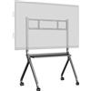 Iiyama Supporto monitor iiyama MD-CART02-S1 Carrello mobile su ruote per uno schermo 55-86'' max 100kg Grigio [MD-CART02-S1]
