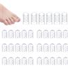 PUERFOCA 36 Pezzi Protezione Dita Piedi Silicone, Proteggi Dita Piedi Gel, Traspiranti Protezioni Anti-friction per Grandi e Piccole Punte, per Donne e Uomini, Duroni, camminare, corsa, escursionismo