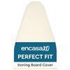 Encasa XO ricambio Copri asse da stiro con spessore 4 millimetri Feltro Pad - Naturale - Cotone, elasticizzato, (si adatta standard Wide schede di 125x46 cm) riflettente il calore