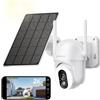 SEHMUA Telecamera Wi-Fi Esterno Batteria Senza Fili