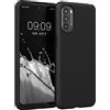 kwmobile Custodia Compatibile con Motorola Moto G31 / Moto G41 Cover - Back Case per Smartphone in Silicone TPU - Protezione Gommata - nero matt