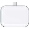 SATECHI Stazione di Ricarica Wireless USB C per AirPods Pro 3 2 1 e AirPods 4 e precedenti con Custodia di Ricarica Wireless Compatibile, Base di Ricarica Wireless Certificata MFi