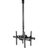 StarTech.com Supporto a Soffitto per due TV - Staffa per 2 Monitor con asta tele