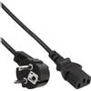 InLine - cavo di alimentazione - CEE 7/7 (S) ad angolo secondo IEC 60320 C13 - 1