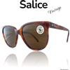 SALICE occhiali da sole BROWN ANTICHOC FILTERING Brown LENSES VINTAGE 80s Italy