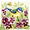 VERVACO Kit Cuscino Punto Croce CINCIARELLA Set Ricamo Principianti Cuscini Gobelin Decorativi ca. 40 x 40 cm Accessori per Lavoretti Creativi DIY Casa Decor Hobby Adulti Cross Stitch