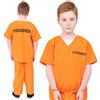 I LOVE FANCY DRESS LTD Costume da prigioniero per bambini, taglia XL, con maglia e pantaloni, colore: arancione