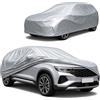WALSER Telo Copriauto da Esterno All Weather - Telone Auto SUV/Van 100% Impermeabile e Resistente alle Intemperie, Protezione UV, Neve e Gelo, Misura 8, Argento