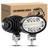 RIGIDON 2 Pcs 5.5 Pollici 14 cm 20W Faro da Lavoro Led Ovale, Luci di Lavoro a Led Fuoristrada, Fari di Profondità, Impermeabile Faretti Fendinebbia per Trattore Camion Auto Barca 4x4 ATV UTV