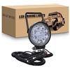 RIGIDON 10cm 4 pollici faro da ricerca led, 27W flood luce da lavoro con supporto base magnetica, fari di profondità 12V 24V luce da ricerca per auto fuoristrada camion SUV 4x4 barca