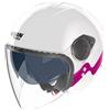 NOLAN Casco Jet NOLAN N20-2 VISOR ZEFIRO - (Bianco/Fucsia)