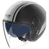 NOLAN Casco Jet NOLAN N20-2 VISOR DOLCE VITA - (Nero/Bianco Opaco)