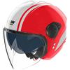 NOLAN Casco Jet NOLAN N20-2 VISOR DOLCE VITA - (Rosso/Bianco)