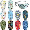 SYEYCW 10 Pezzi Bende Oculari, Eye Patch Coprente per Occhio Pigro Ambliopia, Cartoon Eyepatch per Gli Occhiali Trattare Occhio Pigro Amblyopia Strabismus per Gli Occhi Sinistro e Destro