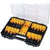 DEWALT DT90017-QZ Set Da 22 Frese Per Legno