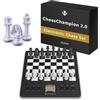 MILLENNIUM M808 ChessChampion 2.0- Il vostro allenatore di scacchi intelligente con consigli, suggerimenti di mosse e mini-giochi - Ideale per tutte le età, dai più giovani ai più anziani