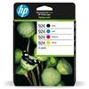 HP MULTIPACK CARTUCCIA ORIGINALE HP 924 6C3Z1NE BK CY MA JE OfficeJet PRO 8122e AiO
