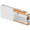 Epson : Cartucce Plotter Compatibile ( Rif. T804A ) - Arancione - ( 700 ml ) - ( Pigmentato - Necessario il chip originale )