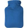 Hugo Frosch Mini borsa dell'acqua calda, 0,2 l, con rivestimento in velluto, colore: blu reale