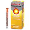SM Pharma Nurofen Febbre e Dolore Bambini 100mg/5ml Sospensione Orale Gusto Arancia Senza Zucchero, 150ml