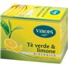 Viropa Tè Verde e Limone Biologico, 15 filtri