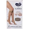 Sauber Gambaletto 140 DEN 18-22 mmHg Punta Aperta per il microcircolo taglia 2 colore medio