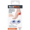 Tecniwork Talloniera Antishock in gel misura S 36-39, 1 paio