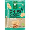 Senza Glutine Probios Chips di ceci - Snack biologico e senza glutine all'olio di girasole, 40 g