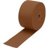 QUARKZMAN Fasce Elastiche per Cucito 5cm 5 Iarde/15 Piedi Marrone Bobina Elastica ad Alta Elasticità per Parrucche, Cintura, Pantaloni