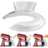 HOMGEN Protezione Versatore per KitchenAid 6 Quart Frullatore con Testa Ribaltabile Protezione dagli Schizzi Trasparente Perfetta per Ciotola in Acciaio Inox Kitchenaid Ciotola in Vetro