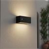 Applique BAND con Sensore Movimento E27 per esterno IP65 - Nera