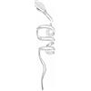 Tuscany Silver Ear cuff da donna in argento sterling con serpente