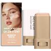 HQDA Beauty Balm Serum Boosted Skin Tint - Fondotinta idratante colorato, stick idratante portatile per il contorno del viso (# 05)