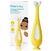 Frida Baby Spazzolino da denti da allenamento, 18-24 mesi, impugnatura ergonomica, setole a triplo angolo, setole morbide, ventosa